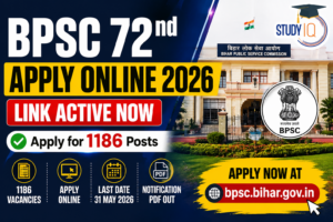 BPSC 72nd Apply Online 2026