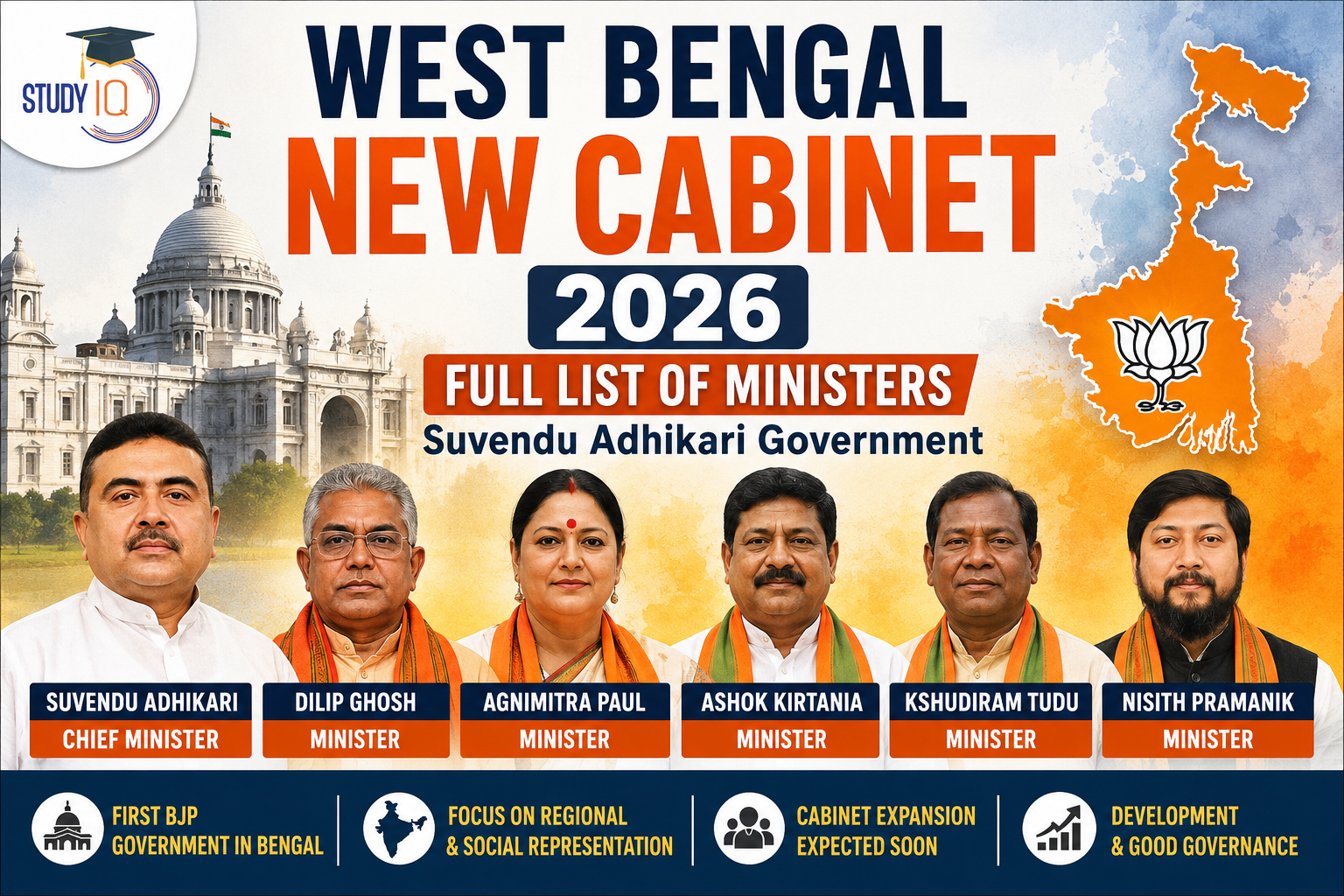 West Bengal New Cabinet 2026