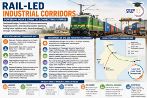 Rail-Led Industrial Corridors in India