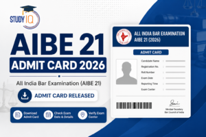 AIBE 21 Admit Card 2026
