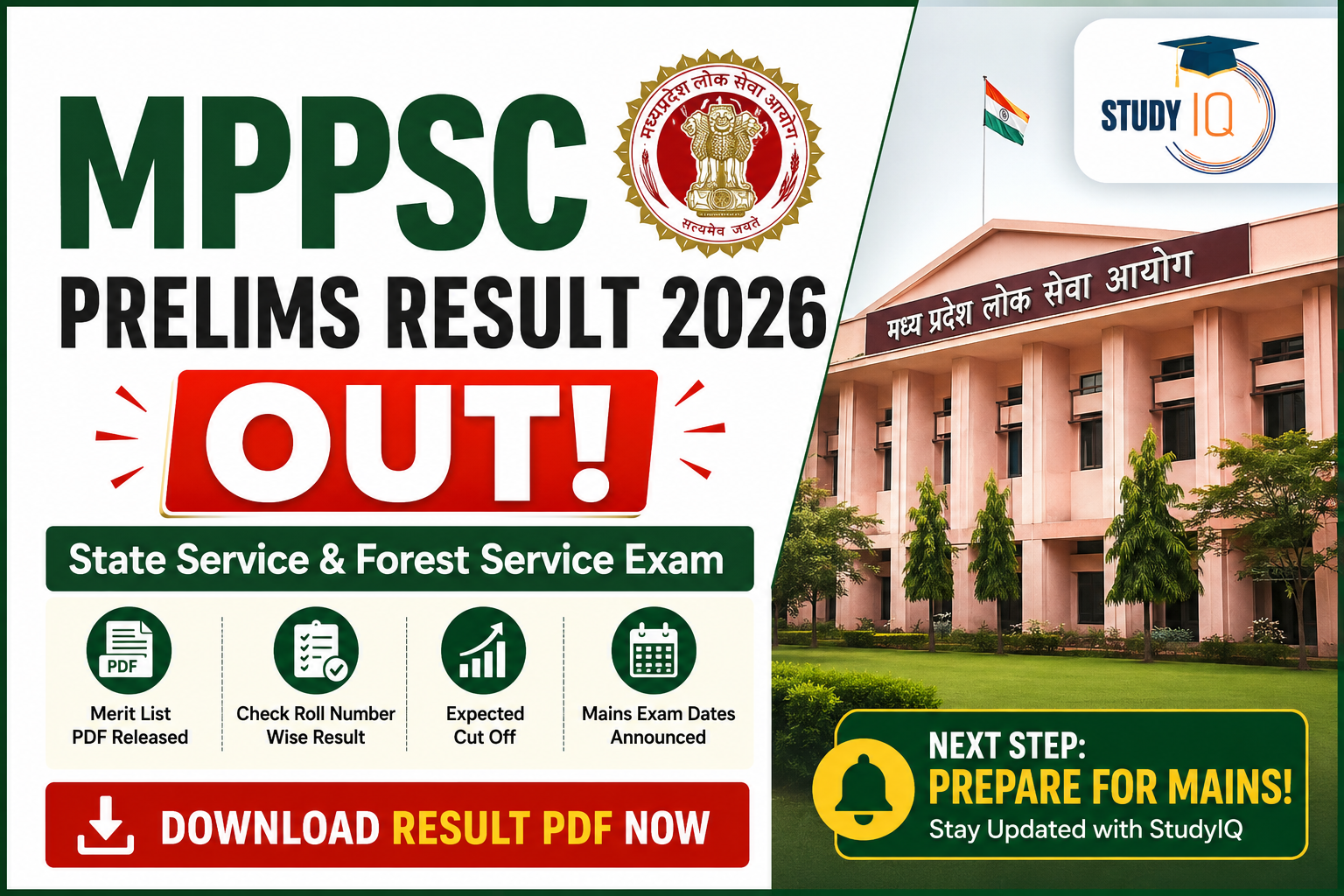 MPPSC Prelims Result 2026