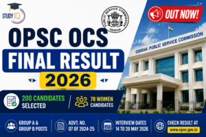 OPSC OCS Final Result 2026
