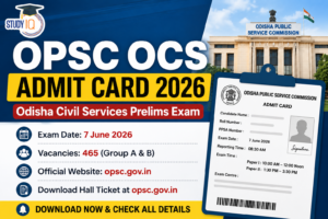 OPSC OCS Admit Card 2026