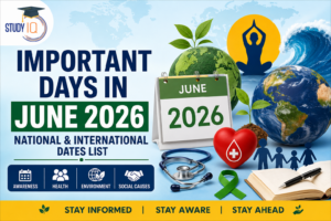 Important Days in June 2026