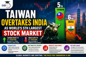 Taiwan Overtakes India as World’s 5th Largest Stock Market