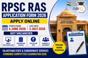 RPSC RAS Apply Online 2026