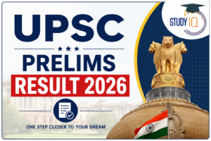 UPSC Prelims Result 2026