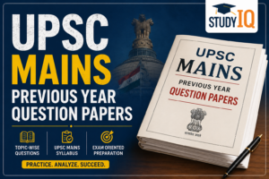 UPSC Mains Previous Year Question Papers