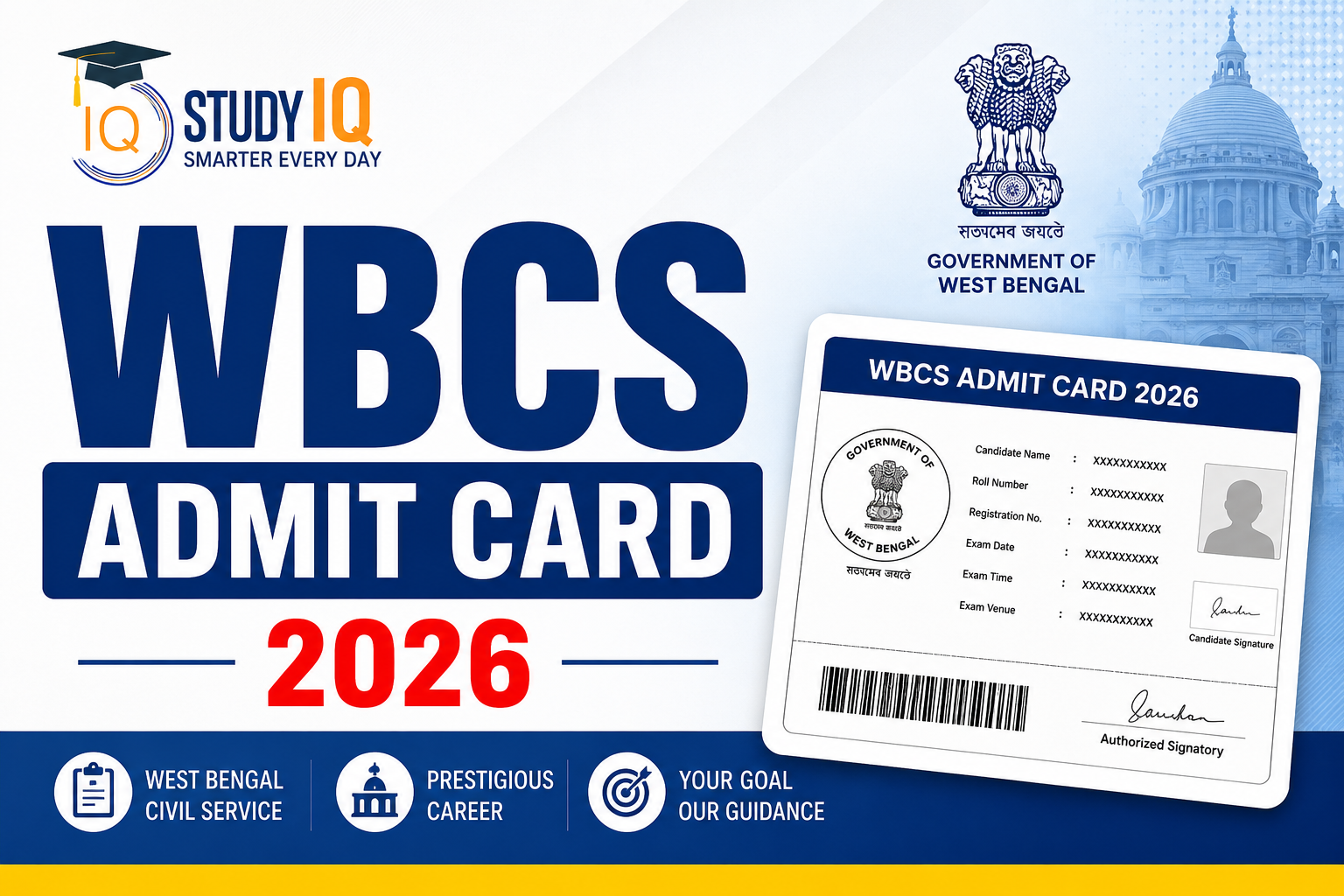 WBCS Admit Card 2026