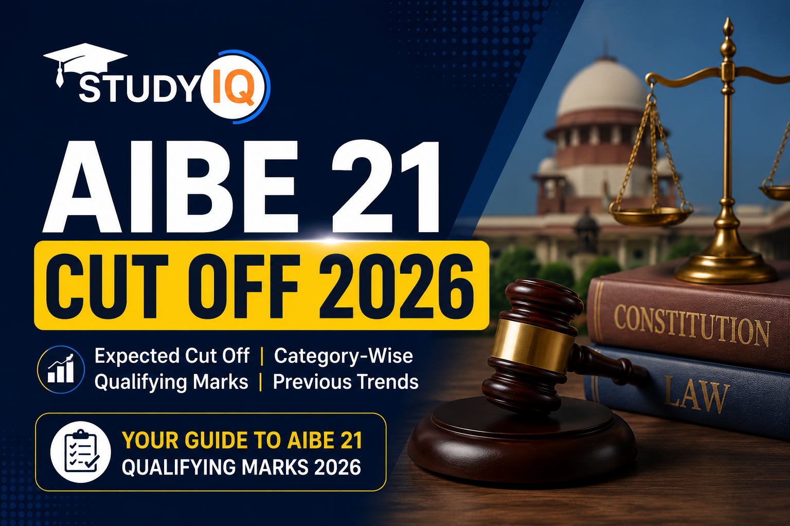 AIBE 21 Cut Off 2026