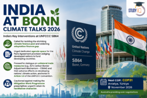 India at Bonn Climate Talks 2026