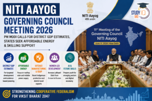 NITI Aayog Governing Council Meeting 2026