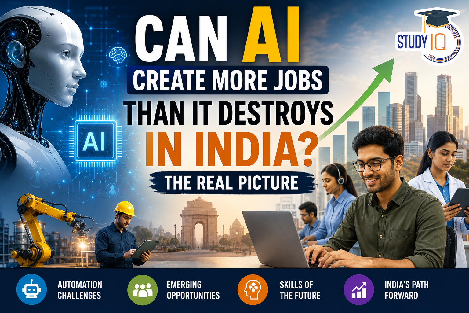 Can AI Create More Jobs Than It Destroys in India