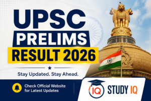 UPSC Prelims Result 2026