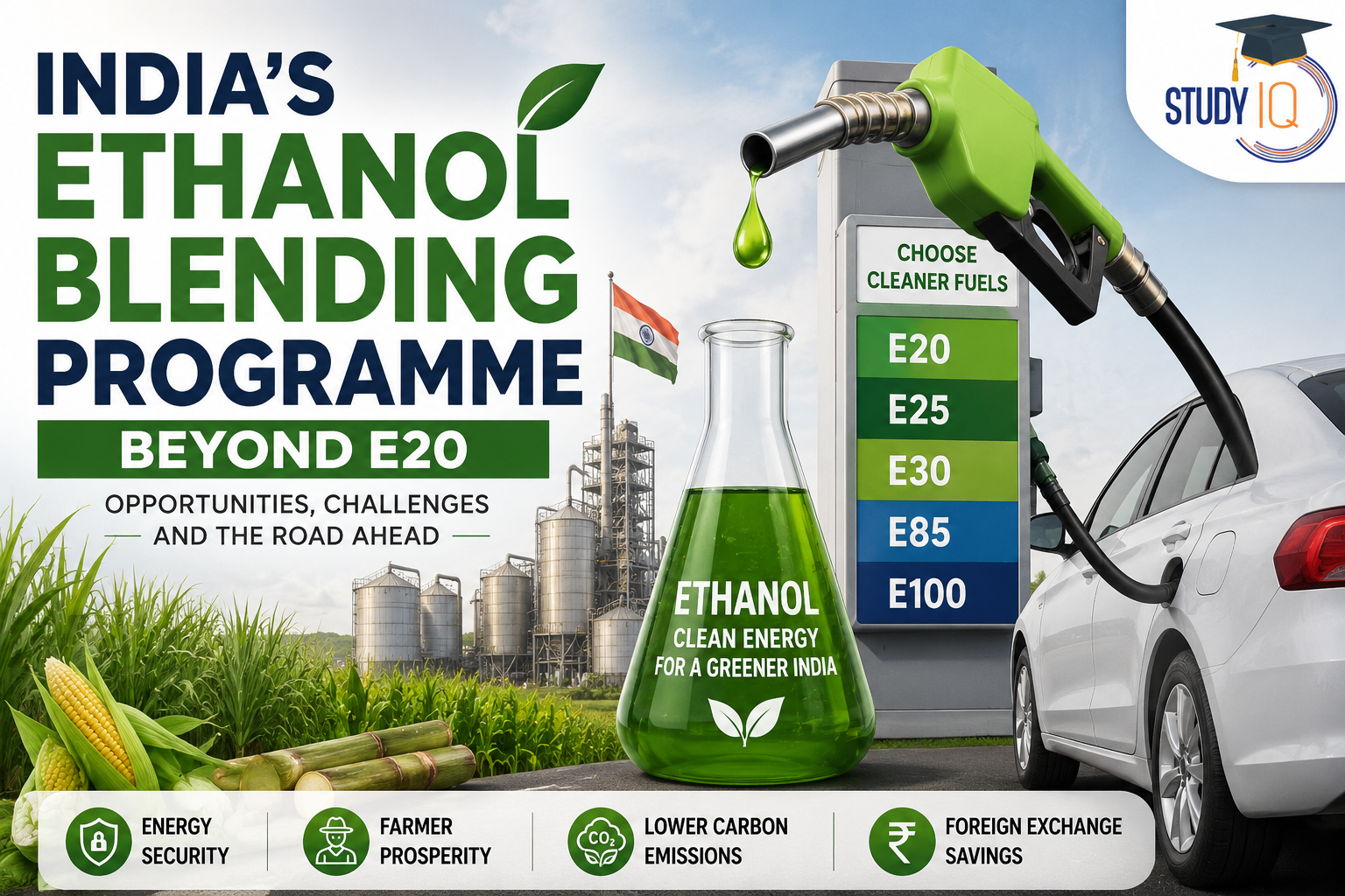 India’s Ethanol Blending Programme Beyond E20