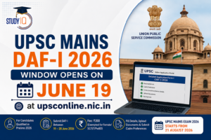 UPSC Mains DAF-I 2026