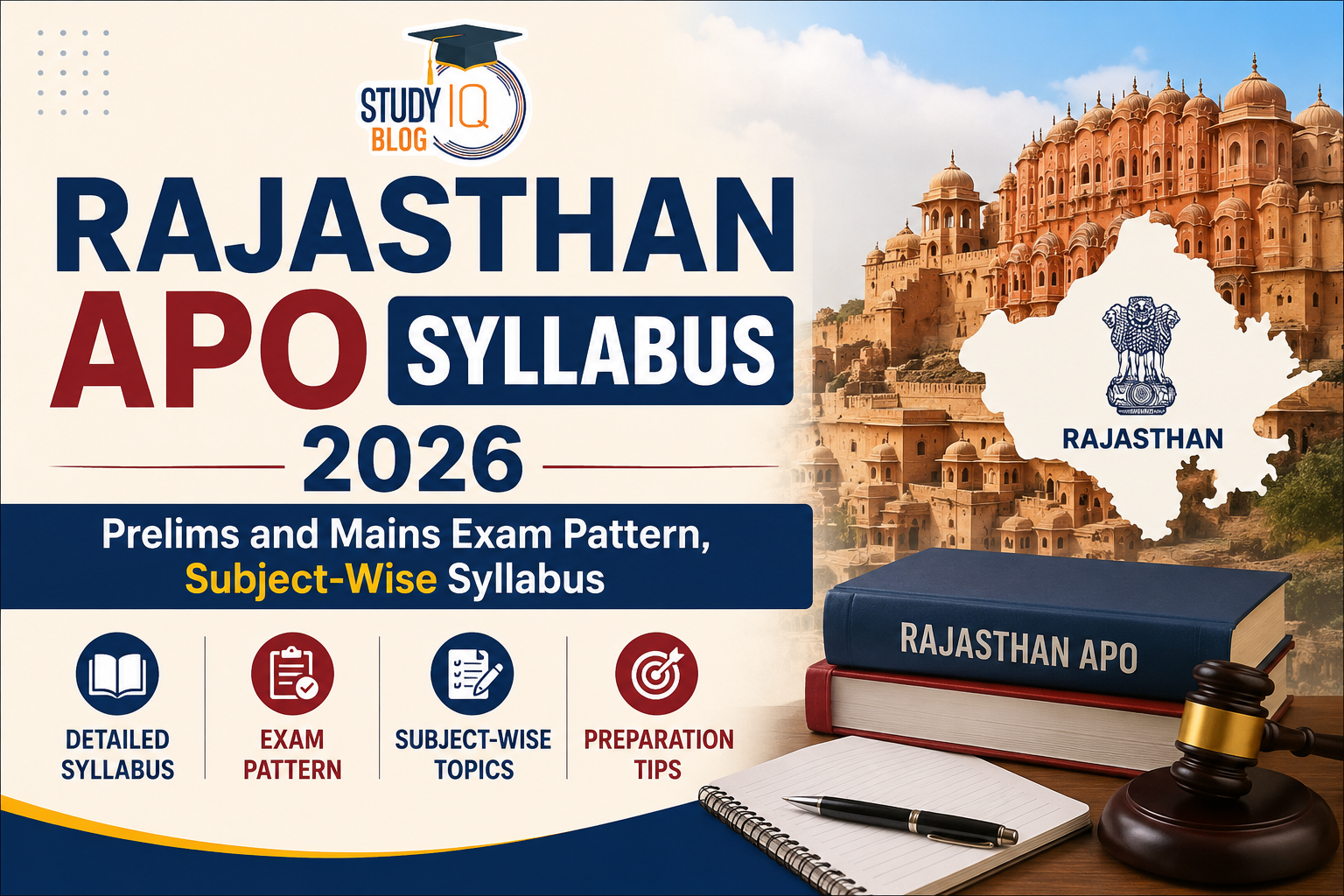 Rajasthan APO Syllabus 2026