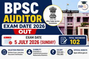 BPSC Auditor Exam Date 2026