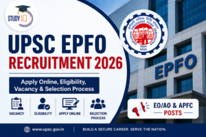 UPSC EPFO Recruitment 2026