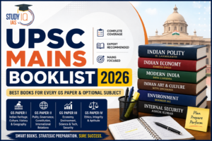 UPSC Mains Booklist 2026