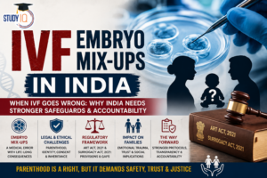IVF Embryo Mix-Ups in India: ART Act 2021, Legal Issues, Constitutional Perspective