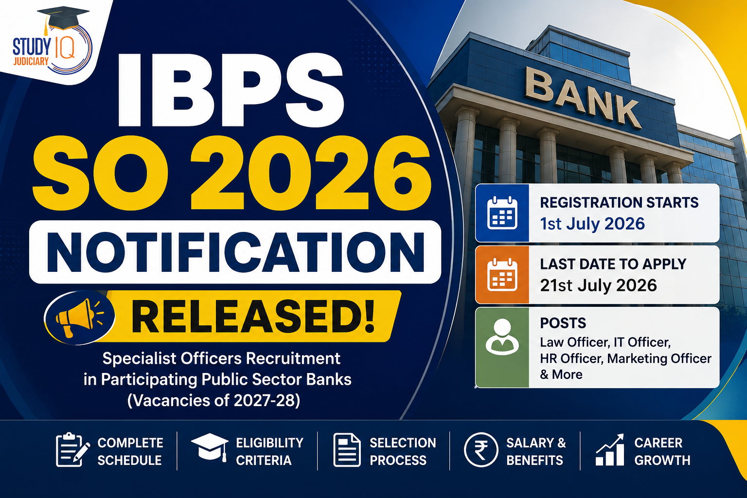 IBPS SO 2026 Notification