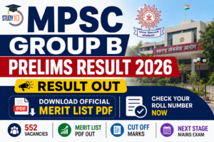 MPSC Group B Prelims Result 2026