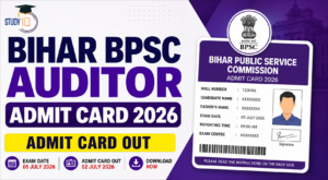 Bihar BPSC Auditor Admit Card 2026