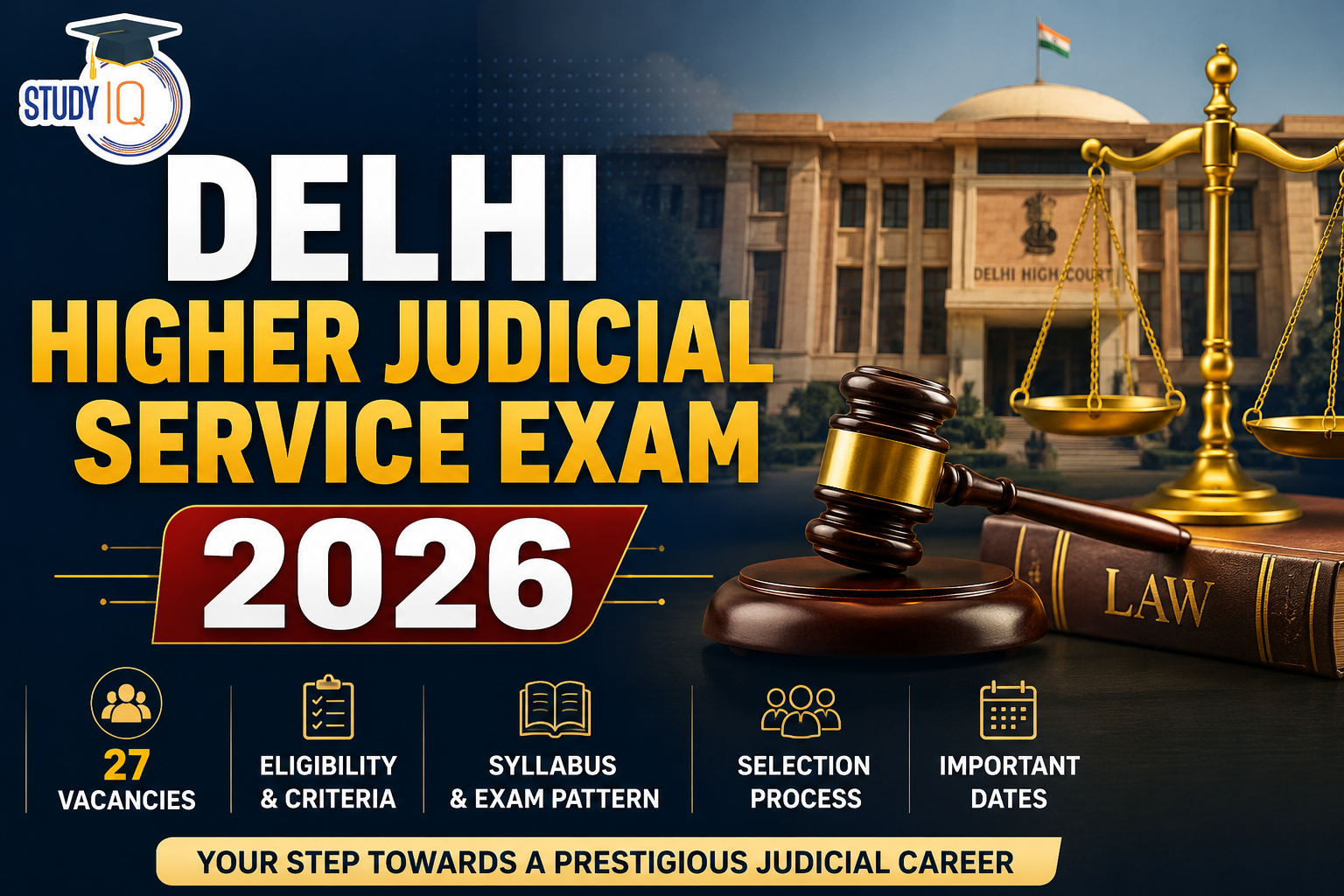 Delhi Higher Judicial Service Exam 2026