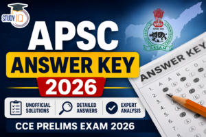 APSC Answer Key 2026