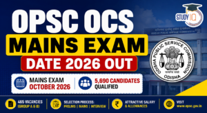 OPSC OCS Mains Exam Date 2026