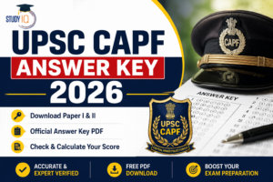 UPSC CAPF Answer Key 2026