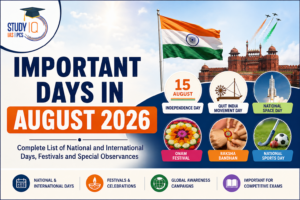 Important Days in August 2026