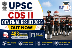 UPSC CDS II OTA Final Result 2026