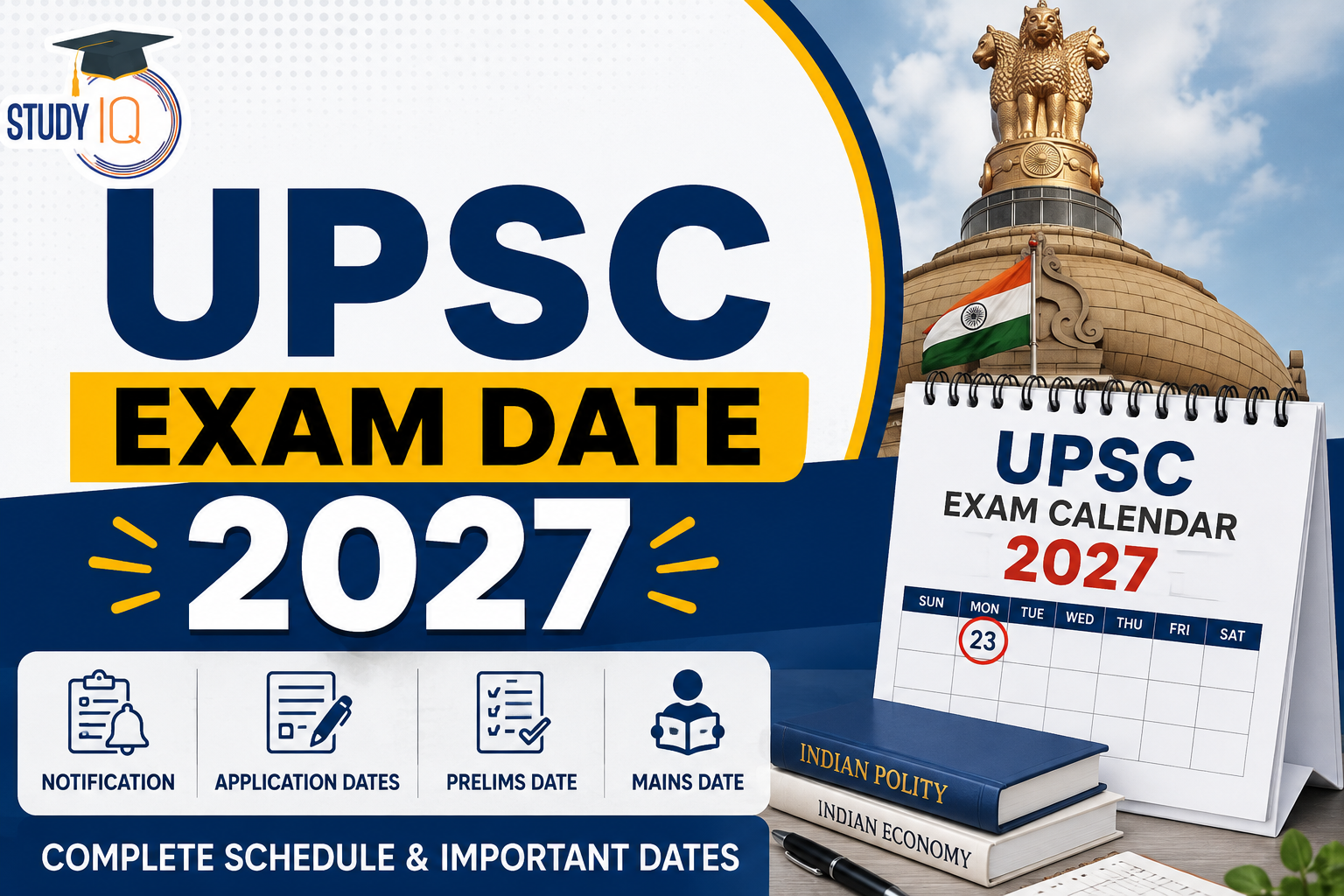 UPSC Exam Date 2027