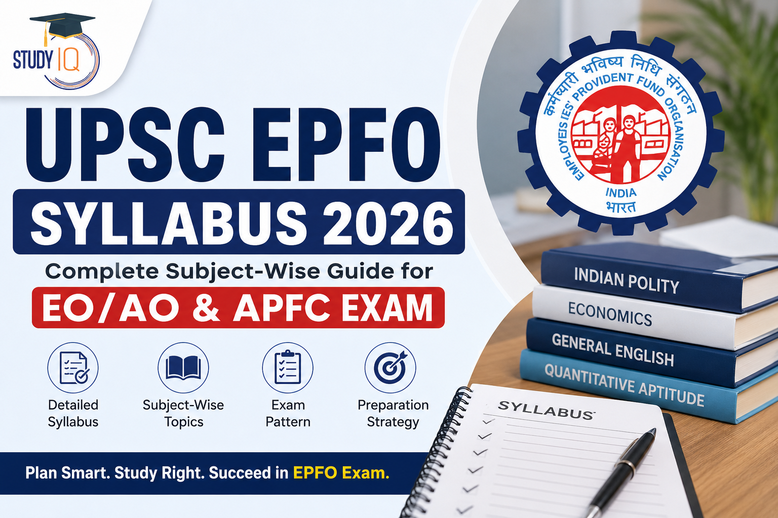 UPSC EPFO Syllabus 2026