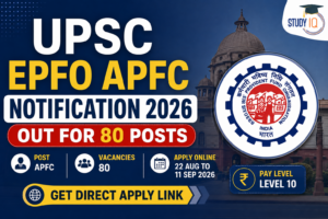 UPSC EPFO APFC Notification 2026 OUT for 80 Posts: Get Direct Apply Link