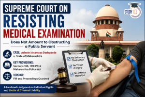 Supreme Court on Resisting Medical Examination