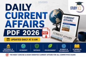 Daily Current Affairs PDF 2026: Download StudyIQ Current Affairs PDF