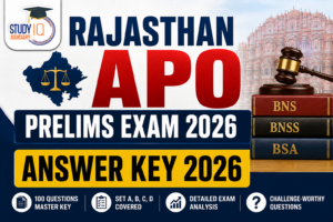 Rajasthan APO Prelims Answer Key 2026