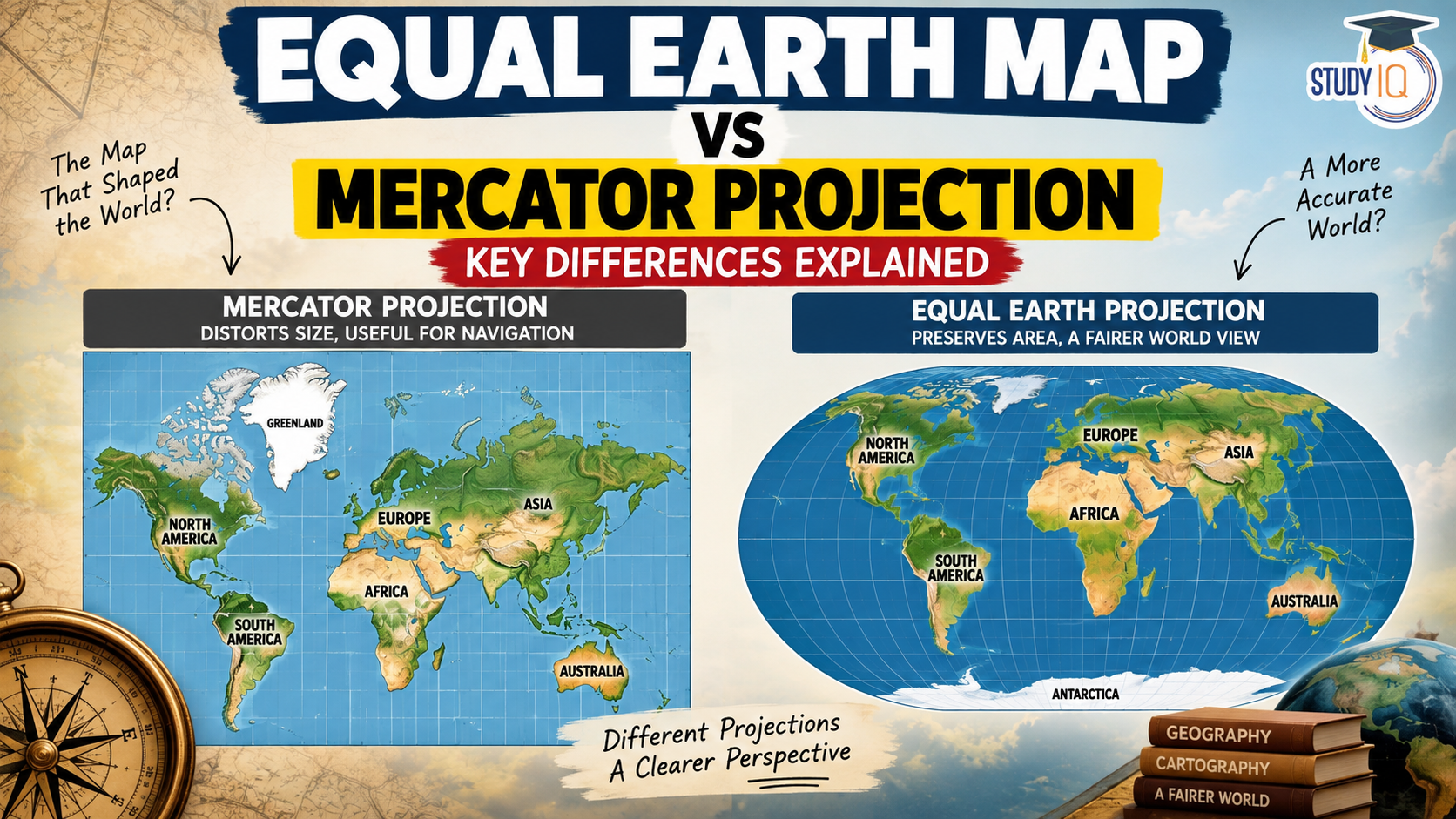 Equal Earth Map