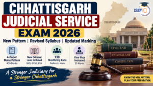 Chhattisgarh Judicial Service Exam 2026