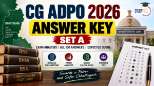 CG ADPO 2026 Answer Key