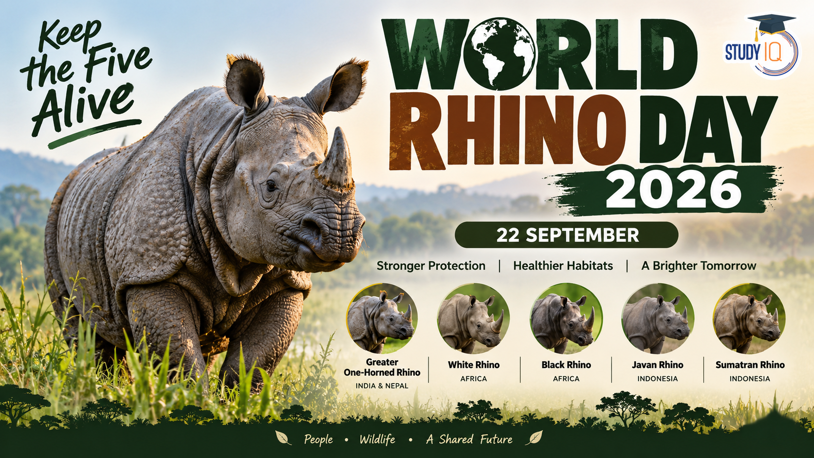 World Rhino Day 2026
