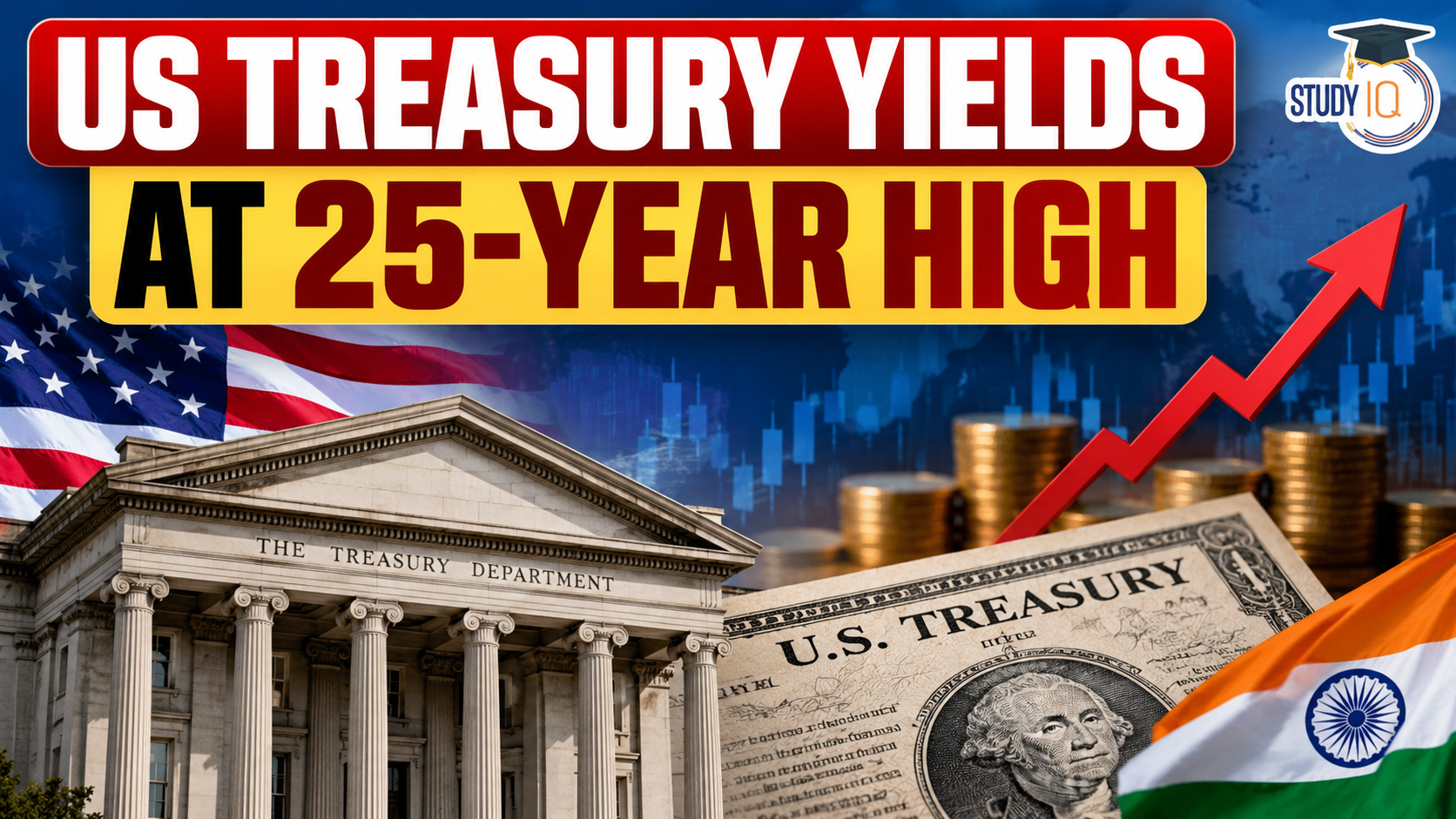 US Treasury Yields at 25-Year High