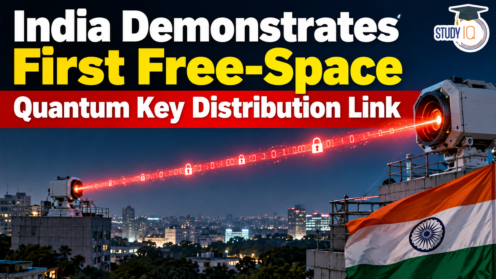 Free-Space Quantum Key Distribution