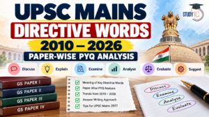 UPSC Mains Directive Words Guide