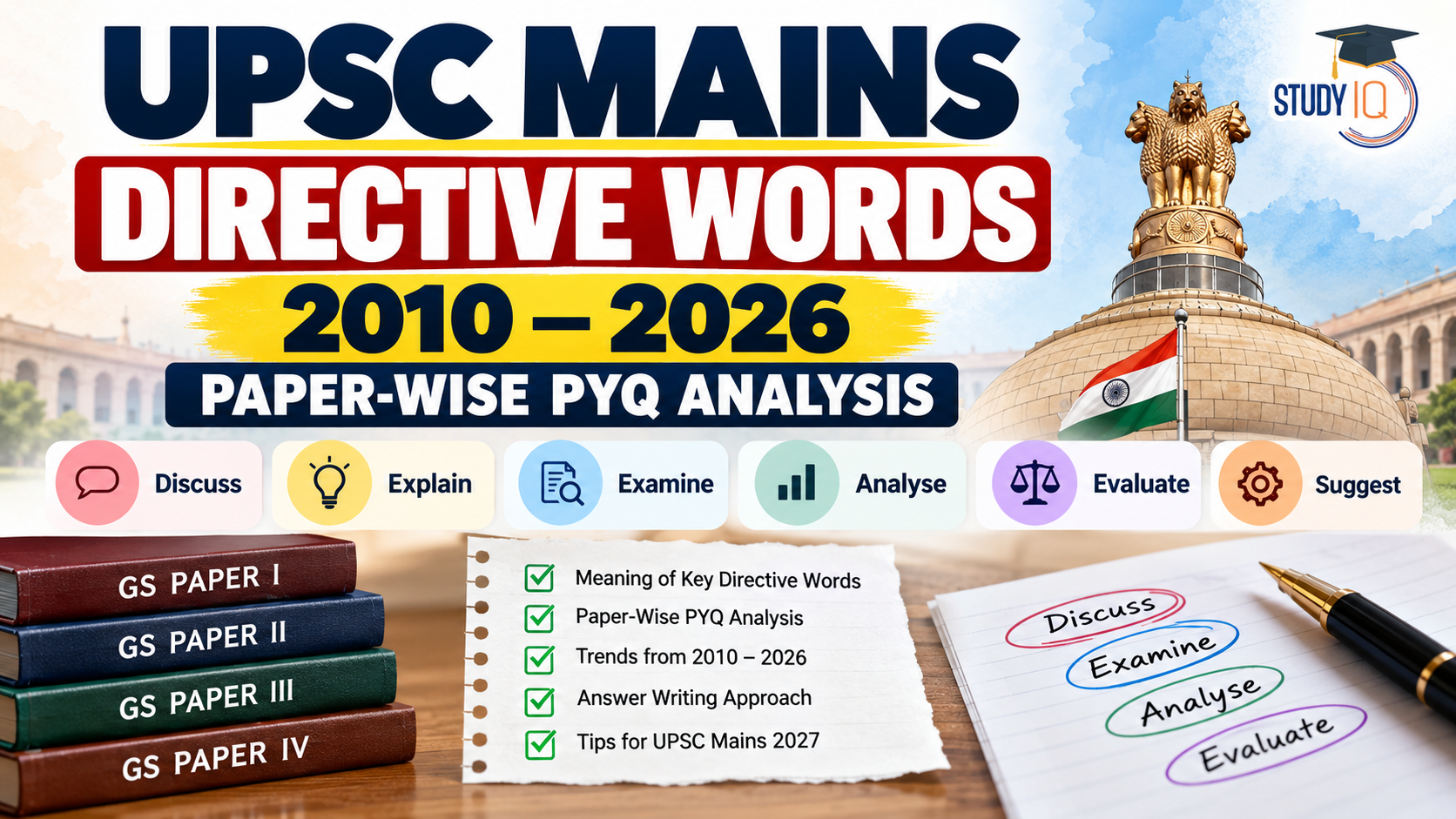 UPSC Mains Directive Words Guide