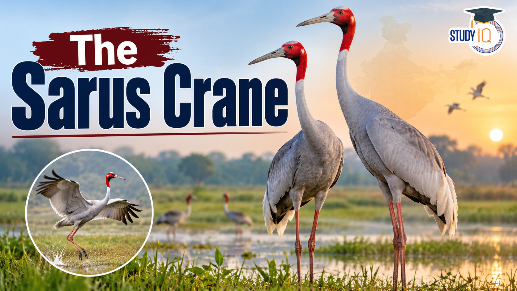 Sarus Crane