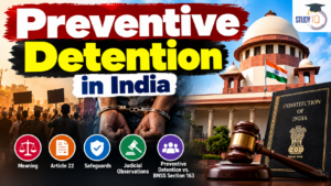 Preventive Detention in India